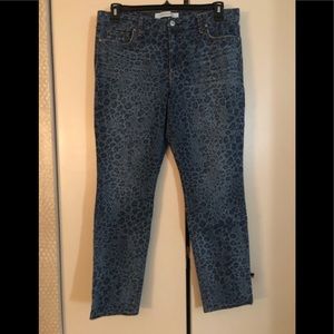 Vintage America animal print jeans - size 16